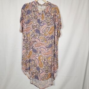 Cupio Paisley Dress Tunic #2634